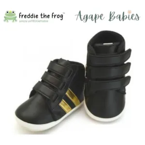 Freddie The Frog Pre Walker Shoes - Jordan Black