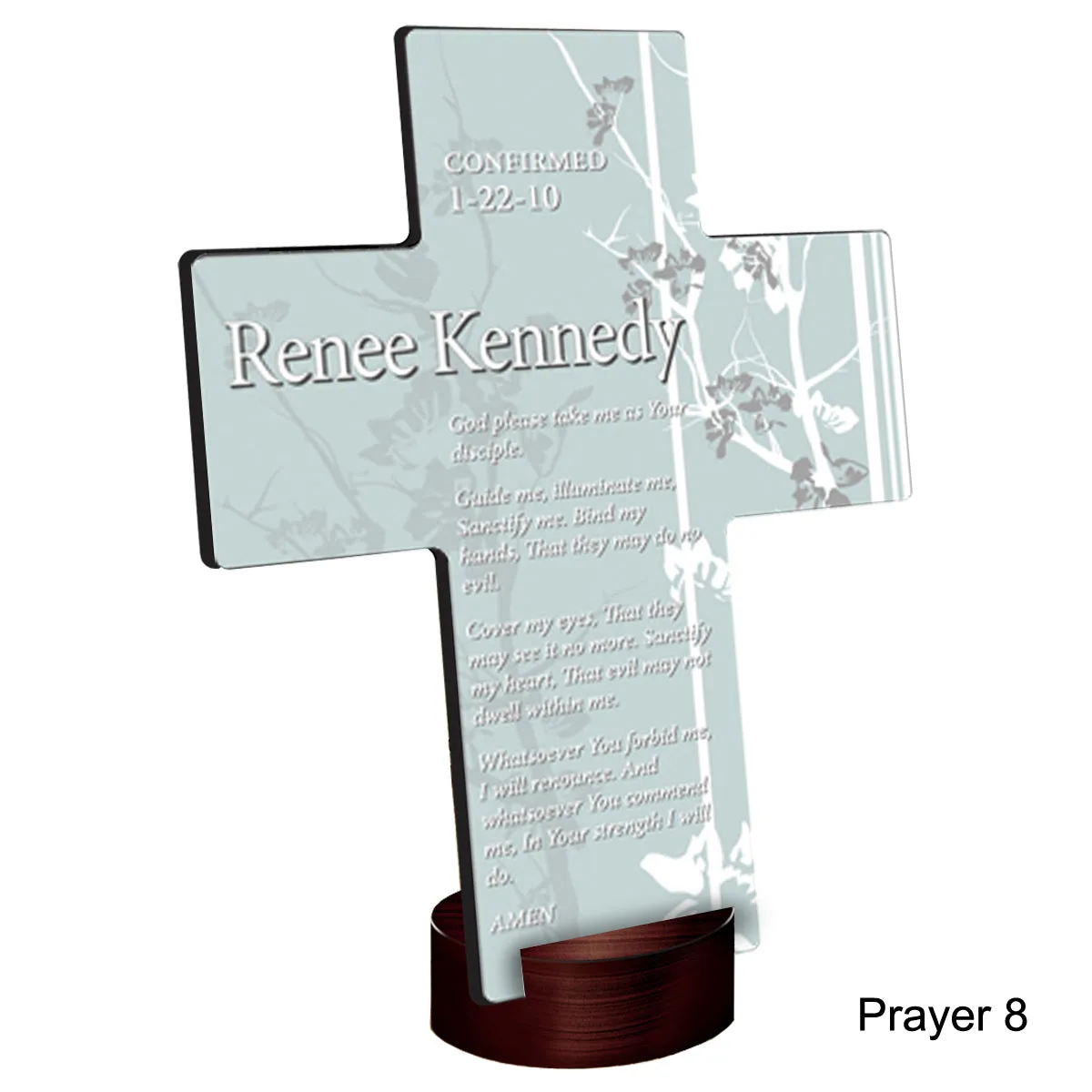 Gardens of Grace Cross - Available in 9 Prayers