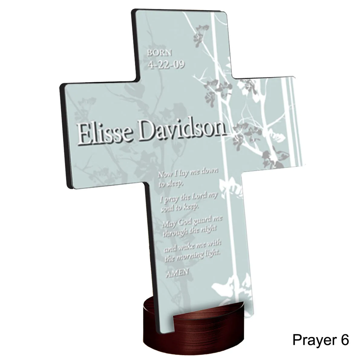 Gardens of Grace Cross - Available in 9 Prayers