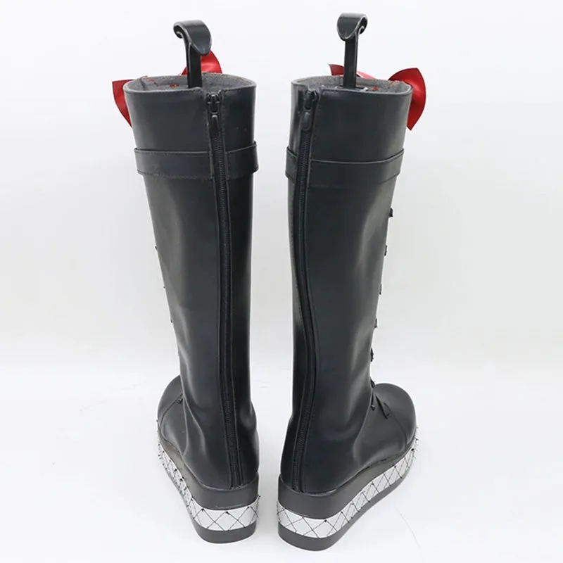 Genshin Impact Goth Girl Daily Meropide "M" Shoes Cosplay Boots