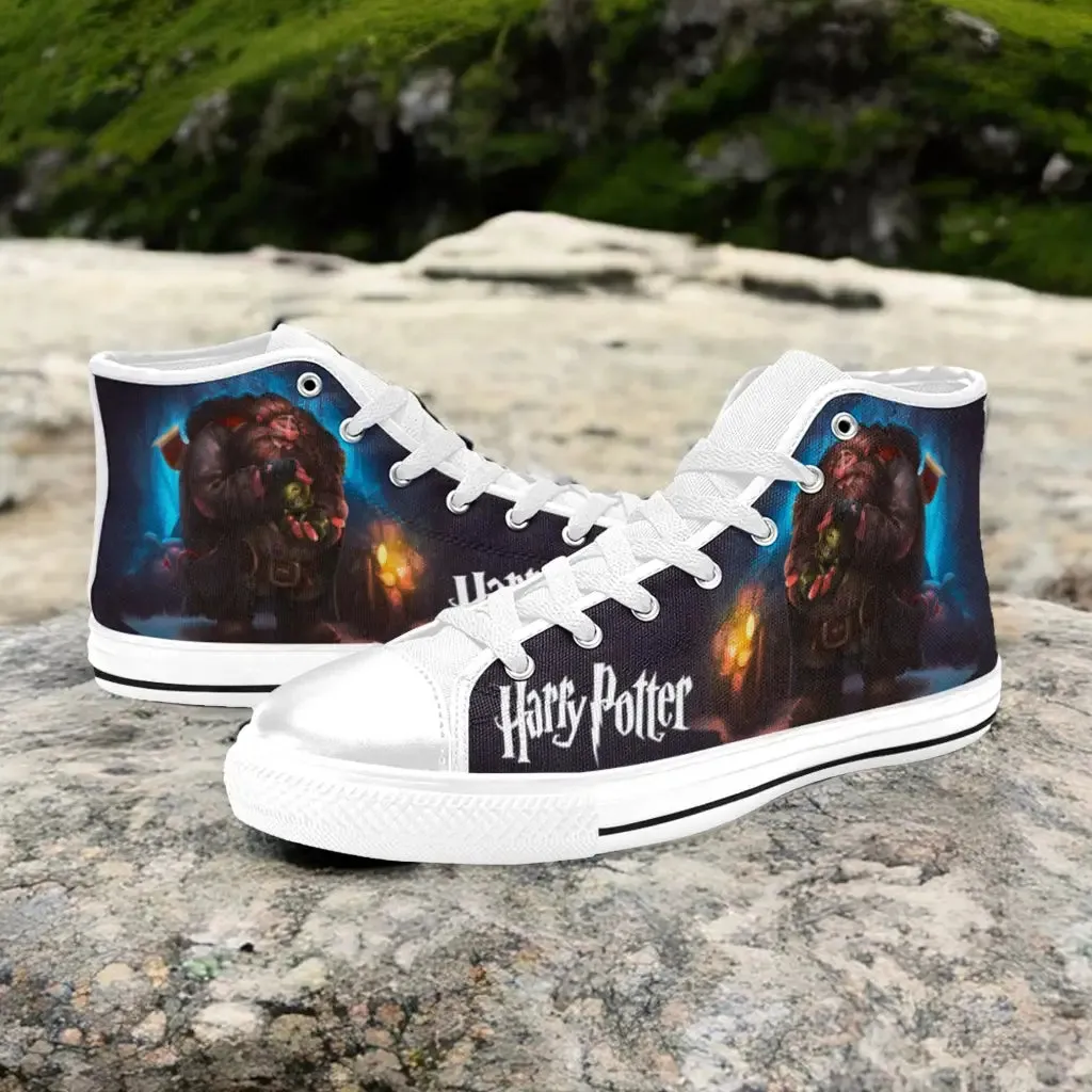 Harry Potter Rubeus Hagrid Shoes High Top Sneakers for Kids and Adults