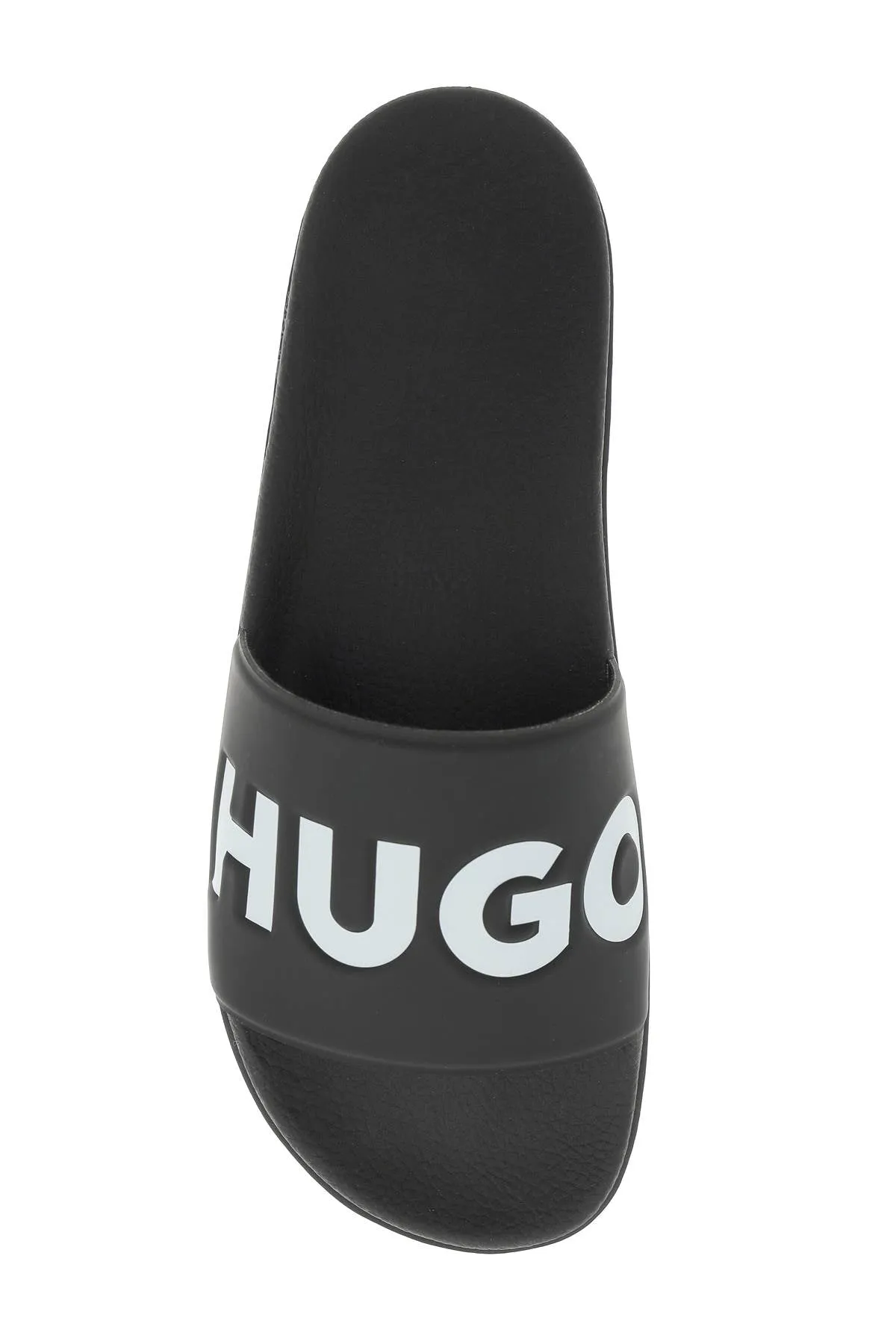 Hugo logo band slides