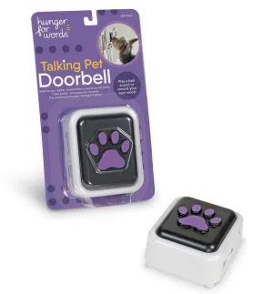 Hunger For Words Talking Pet Door Bell