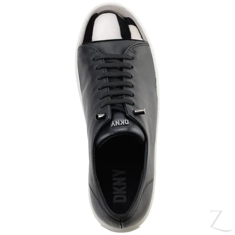 Ladies Genuine Leather Platform Sneakers | Lace Up | "Shaka"