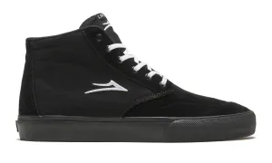 Lakai Shoes Riley 3 High - Black/Black Suede