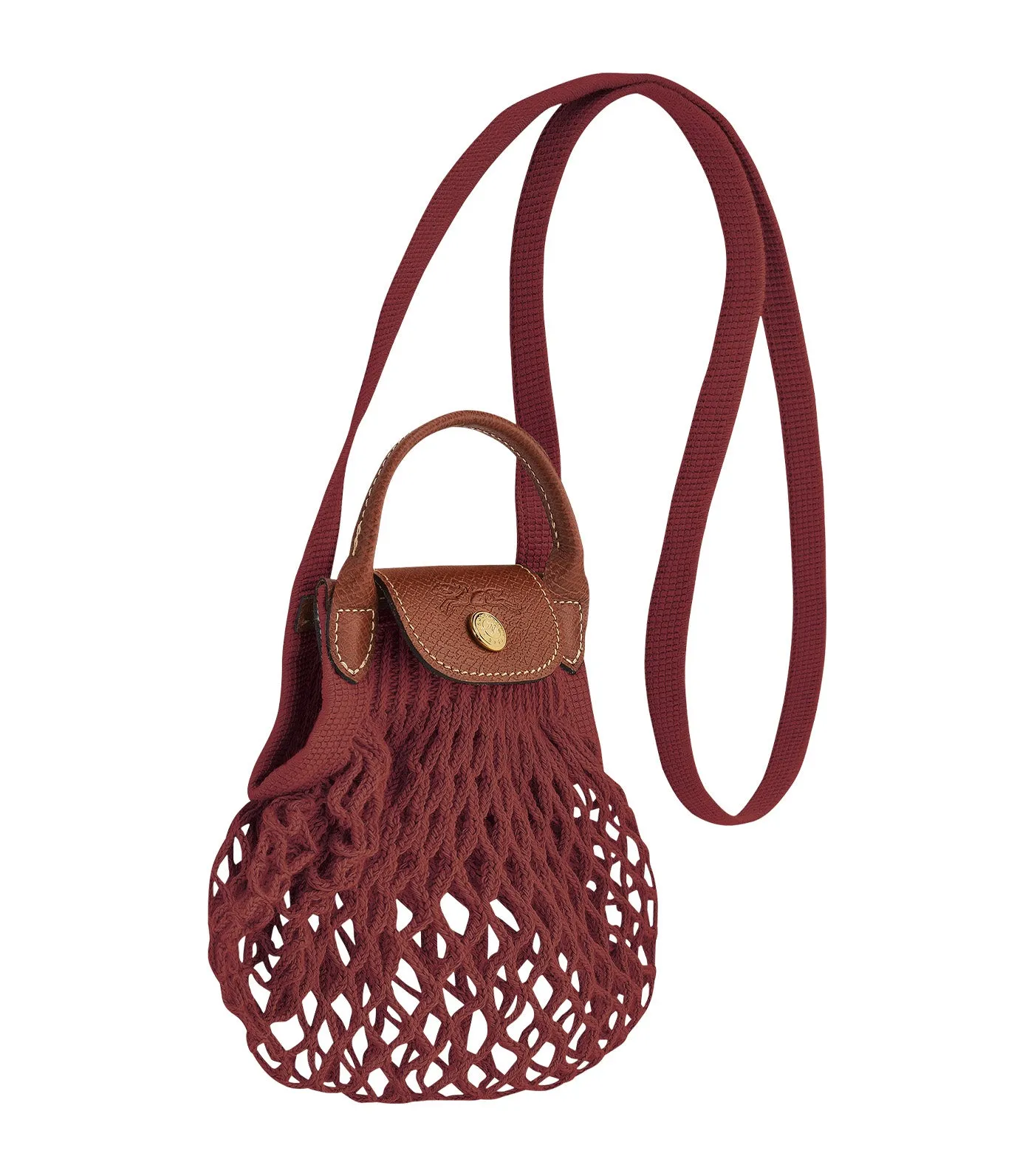 Le Pliage Filet Mesh Bag XS Mahogany