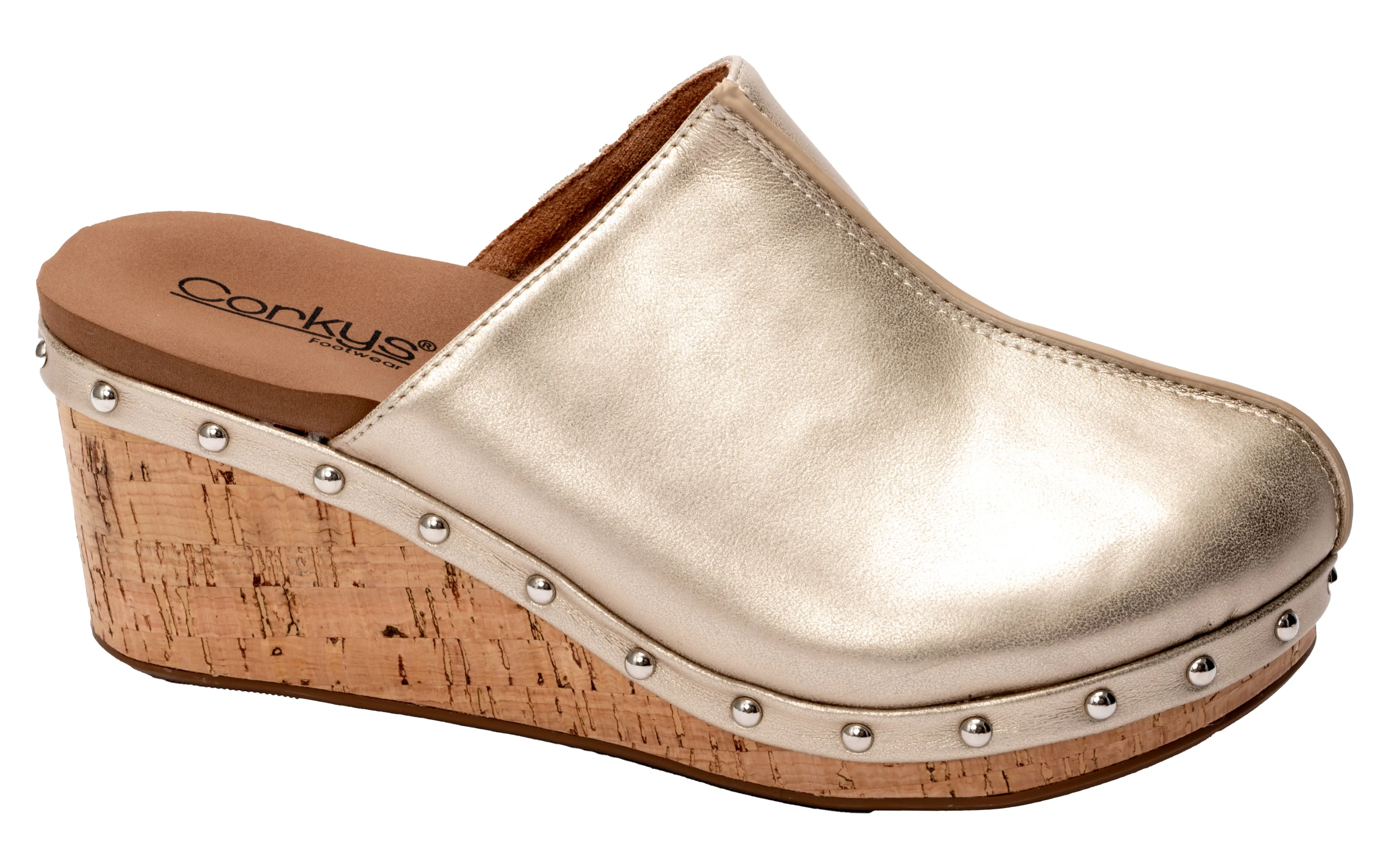 Marley Wedge by Corky’s - Antique Gold