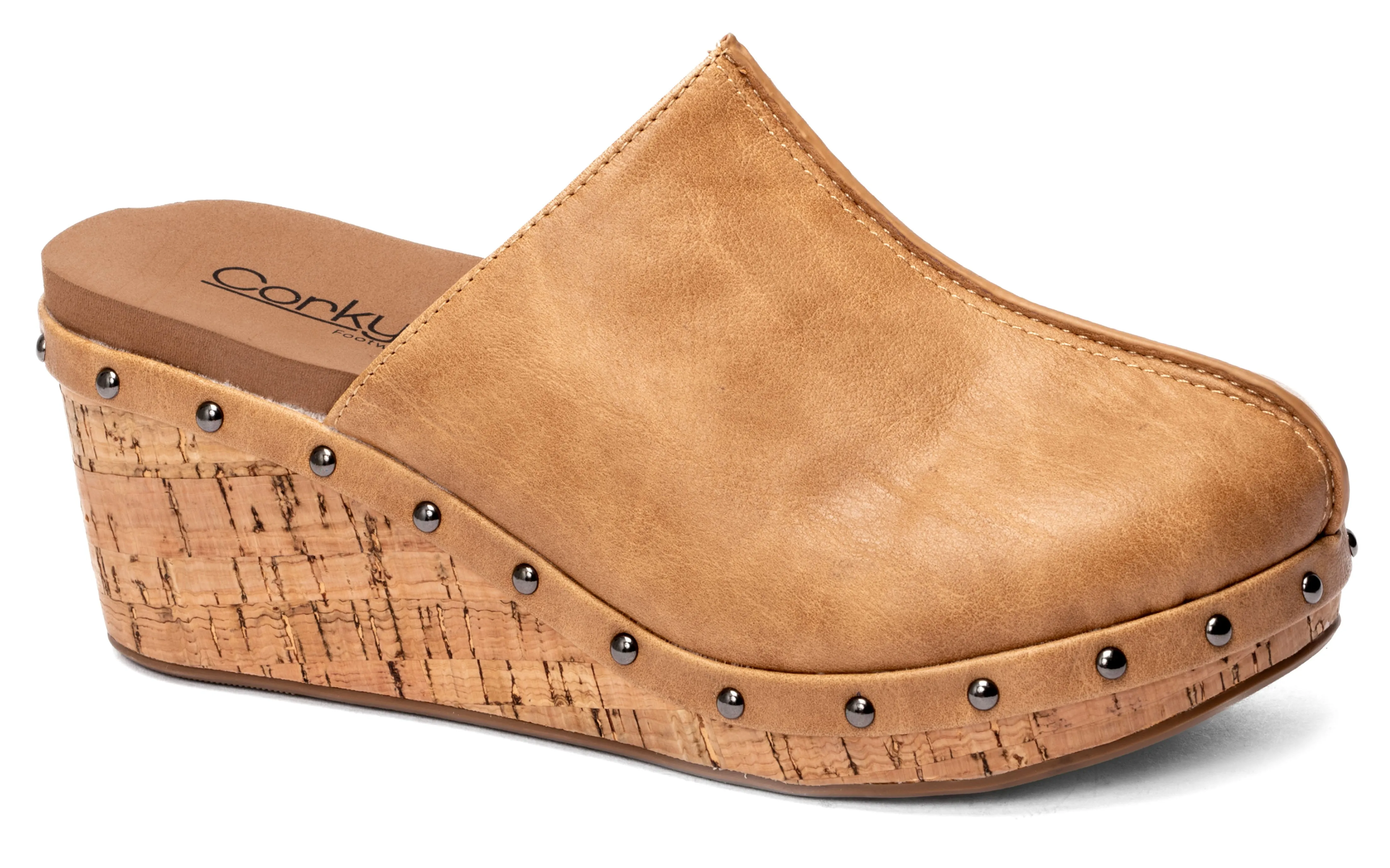 Marley Wedge by Corkys - Caramel