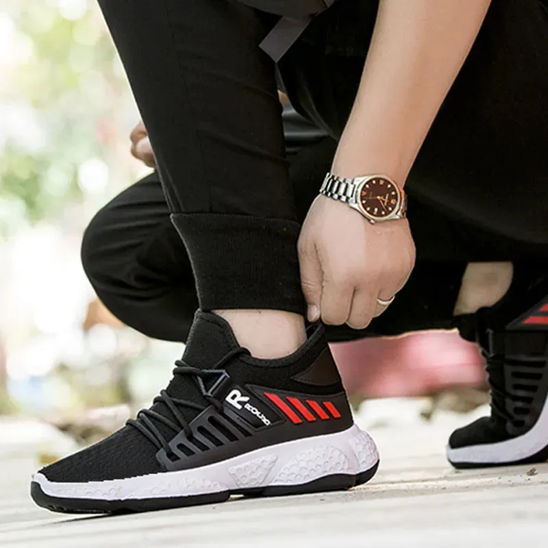 Men Sneakers Breathable Mesh Sports Shoes