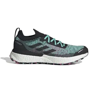 Men's Adidas Terrex 2 Ultra Parley, Acid Mint/Black/Screaming Pink, 8.5 D Medium