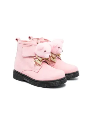 Monnalisa Pink Boots Bear