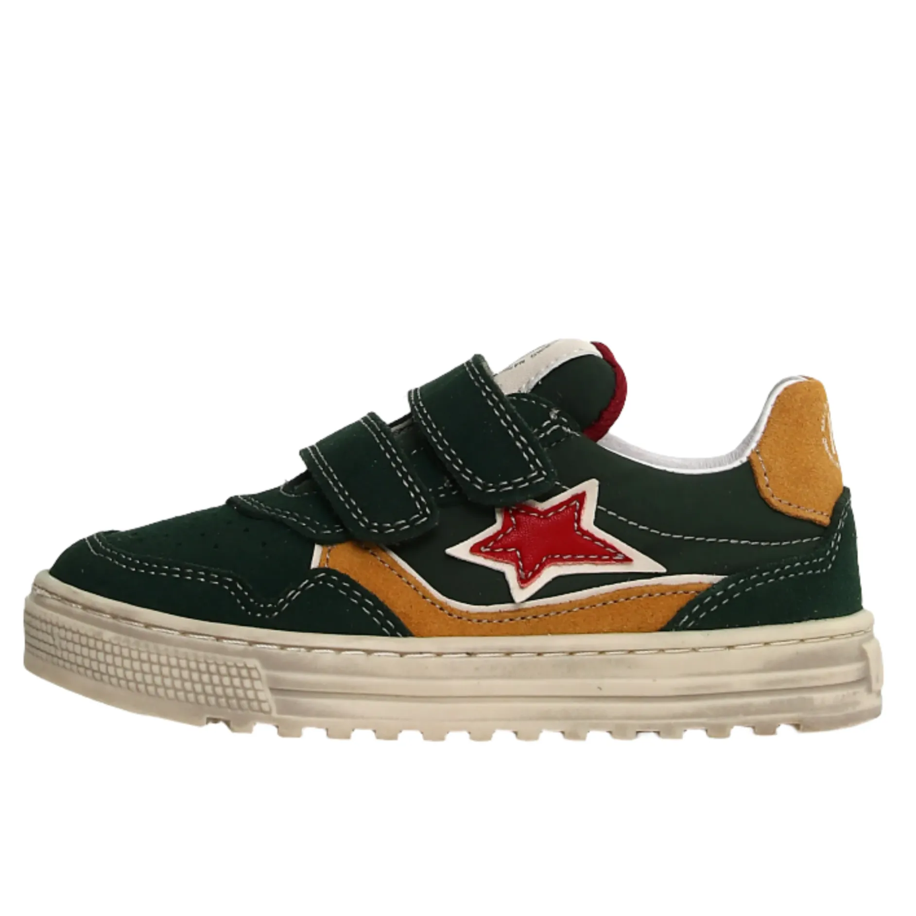 Naturino Hess 3 Vl Boy's and Girl's Casual Shoes - Green Bottle/Zucca/New Granata