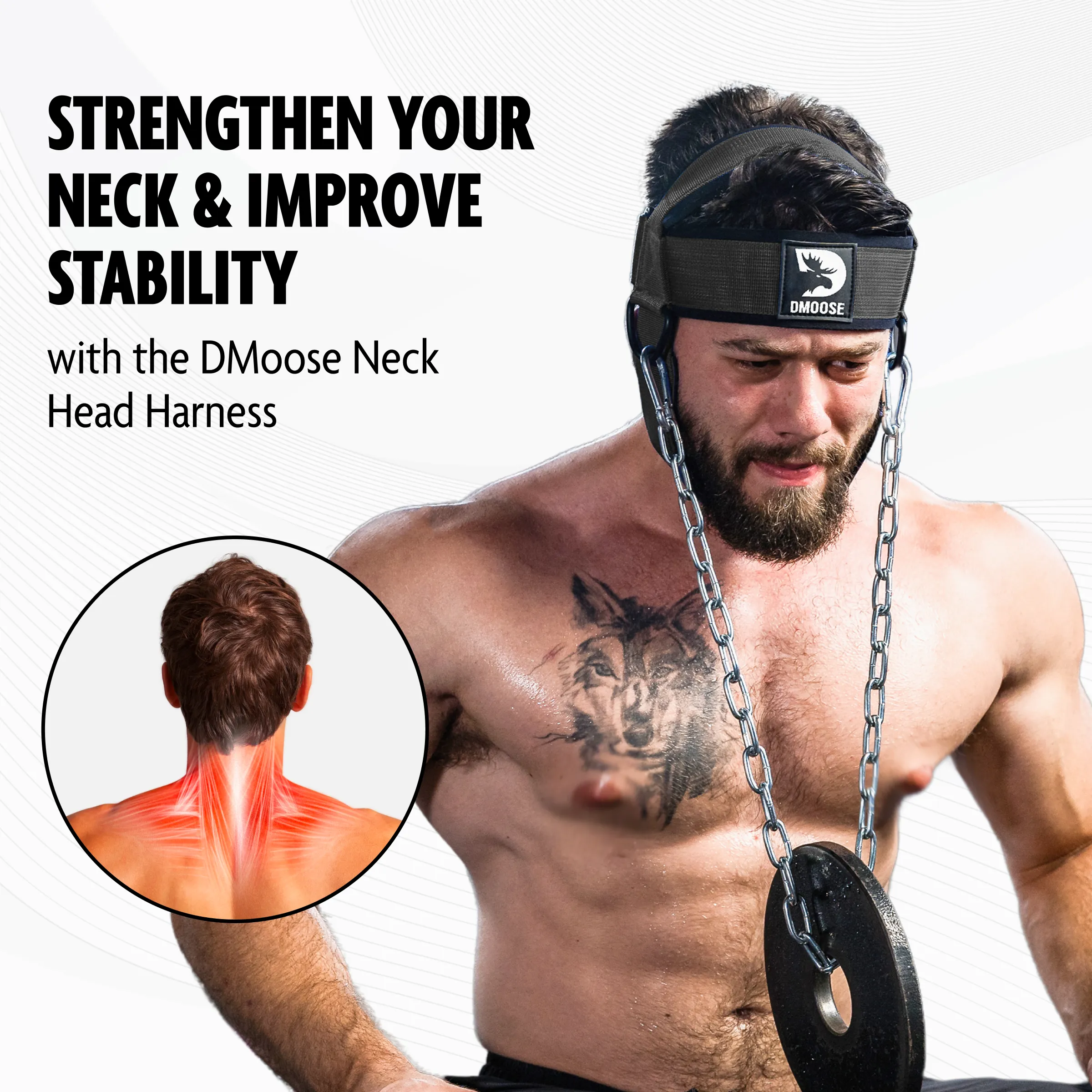 Neck Head Harness - Build Neck Strength & Improve Stability