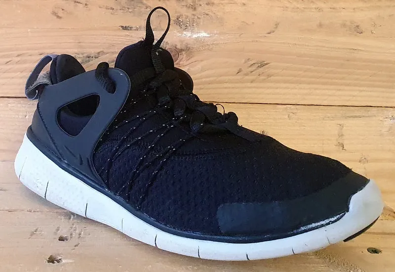 Nike Free Viritous Low Textile Trainers UK4/US6.5/EU37.5 725060-001 Black/Grey