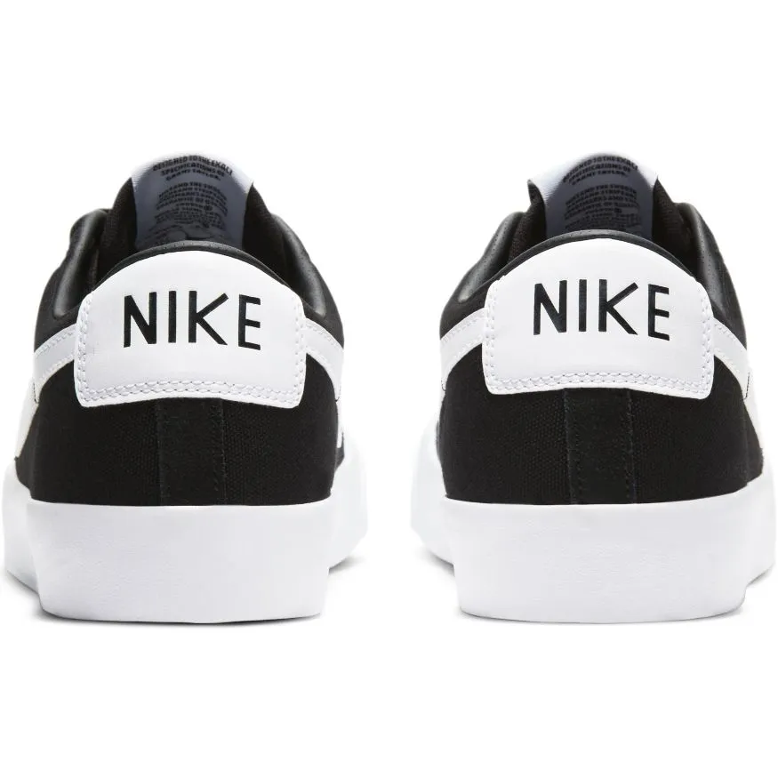 Nike SB Blazer Low Pro GT Skateboarding Shoe - Black/White-Black-Gum Light Brown