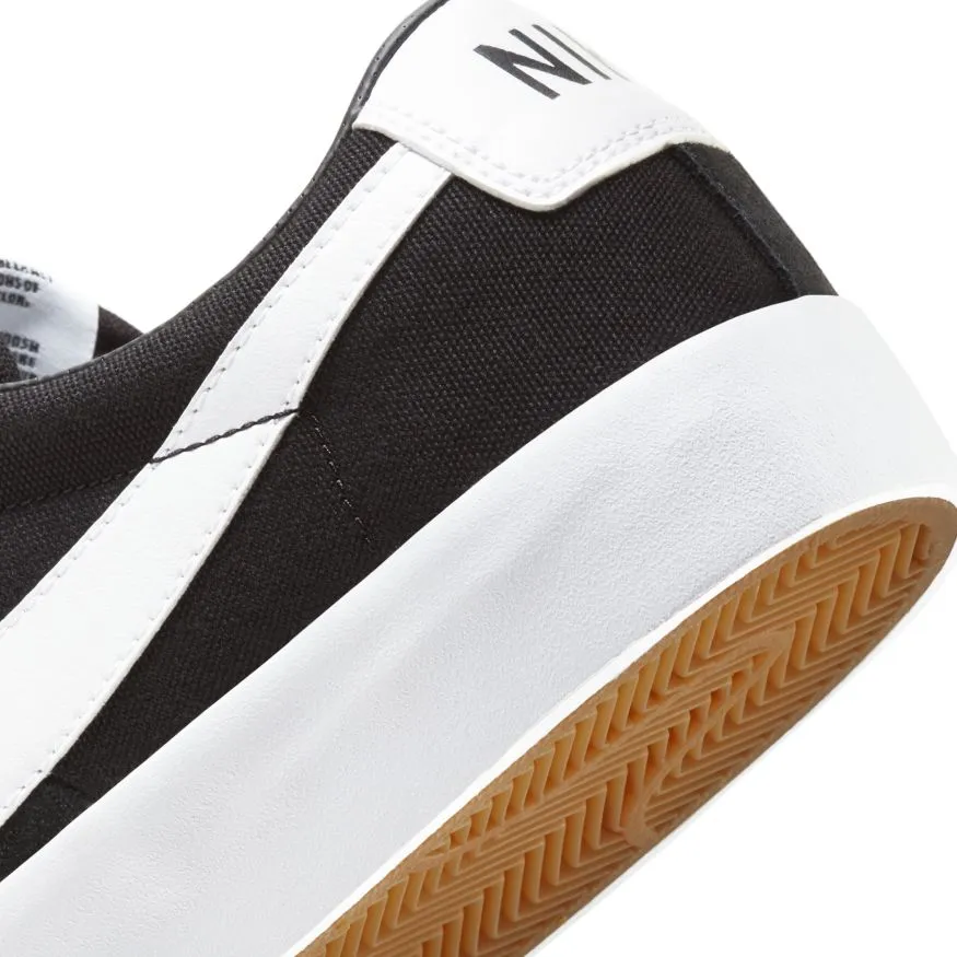 Nike SB Blazer Low Pro GT Skateboarding Shoe - Black/White-Black-Gum Light Brown