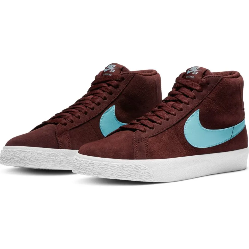 Nike SB Blazer Mid Skate Shoe - Mystic Dates/Glacier Ice-Mystic Dates