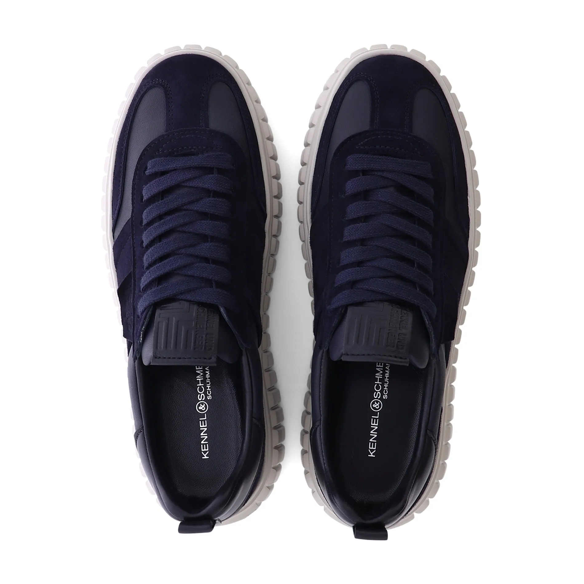 Ocean Navy Platform Sneakers