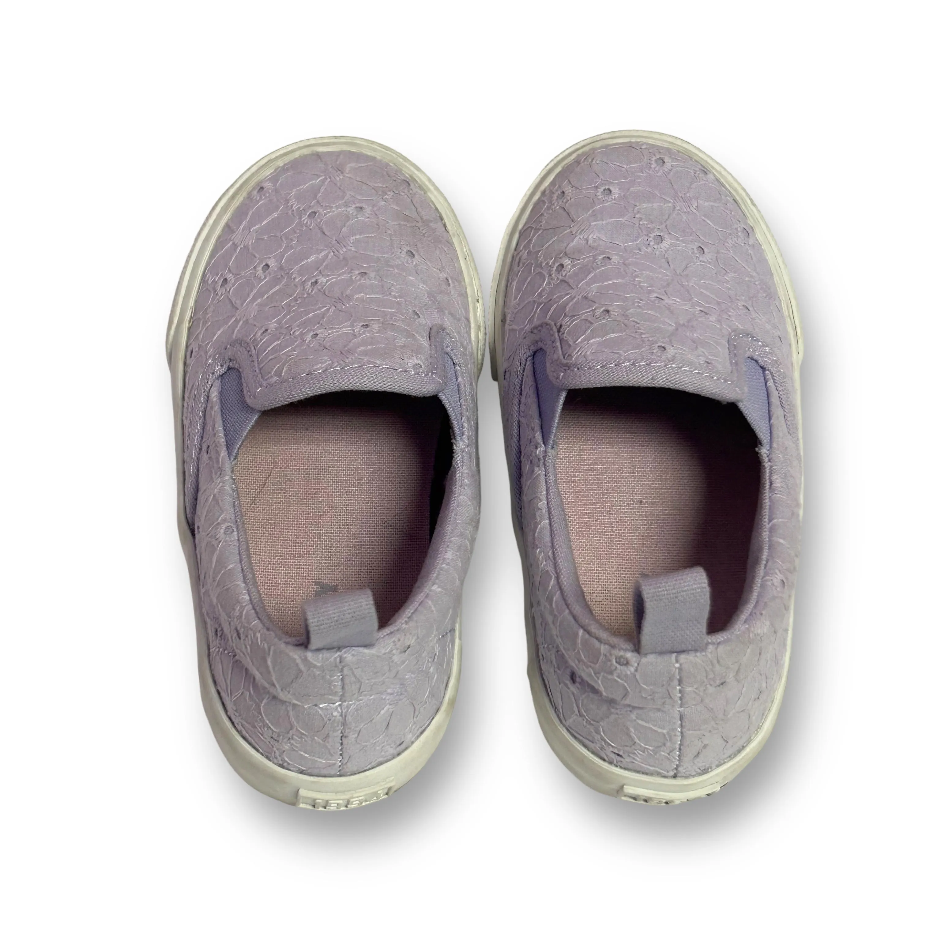 Old Navy Toddler Girl Size 7 Purple Easy-On Comfy Shoes