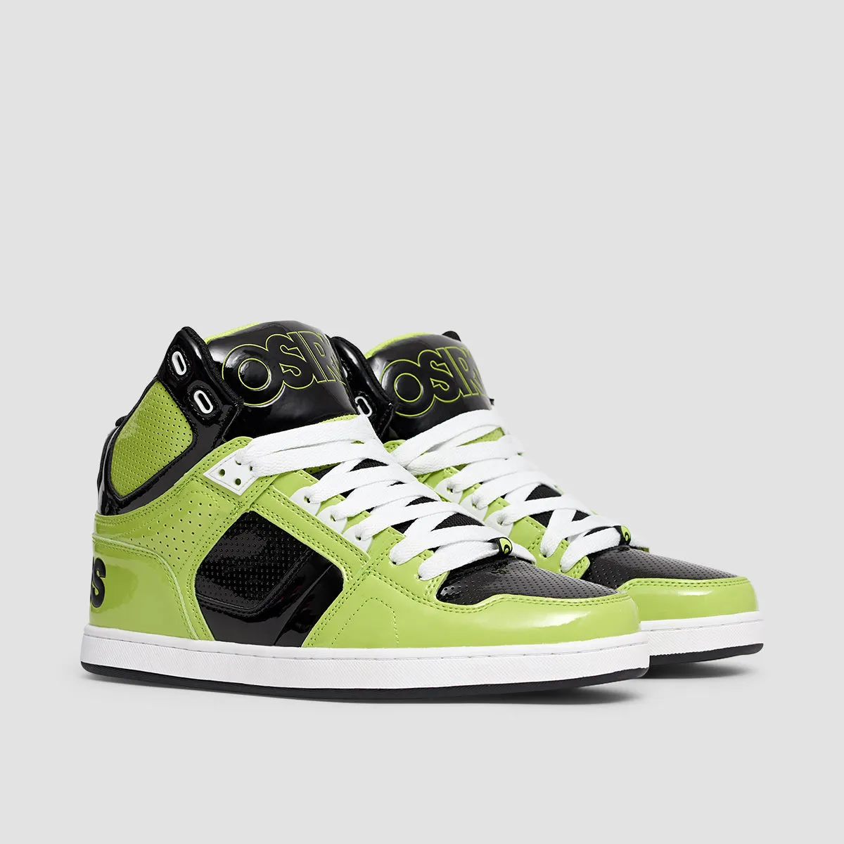 Osiris NYC 83 CLK Shoes - Lime/White