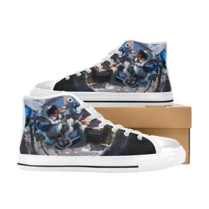 Overwatch Shoes , Overwatch Mei Shoes High Top Sneakers for Kids and Adults