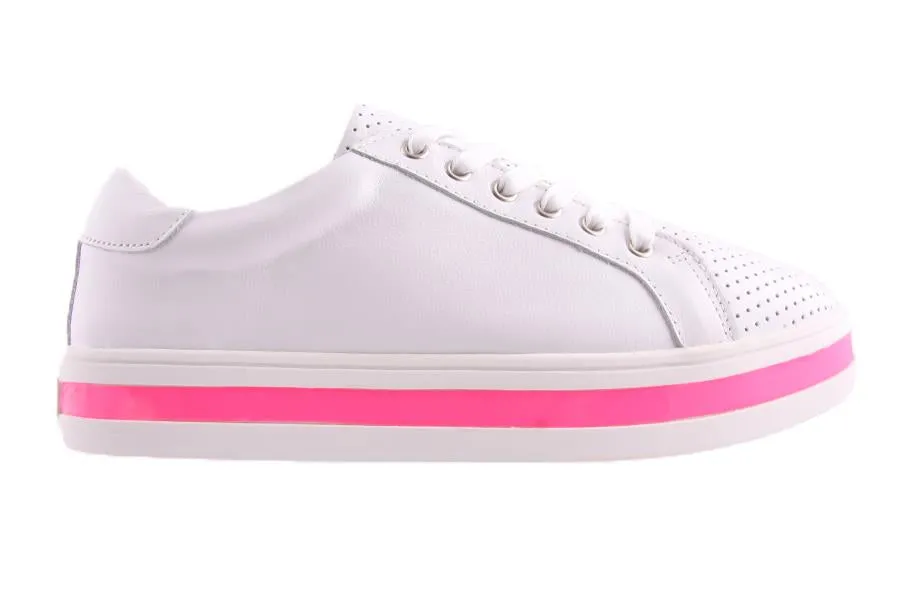 PARADISE WHITE/PINK NEON