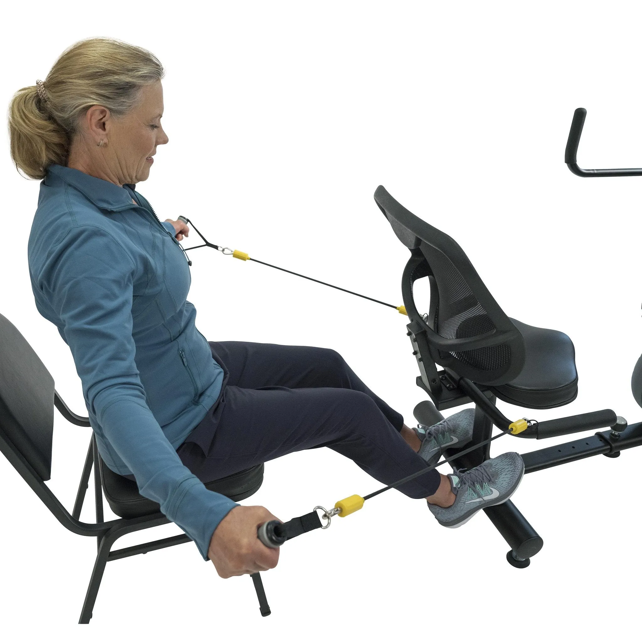 PhysioStep PhysioTrainer CXT - Fully Assembled - Recumbent Cross Trainer for Seniors