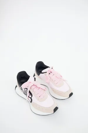 Pink & Black Sprint Sneaker