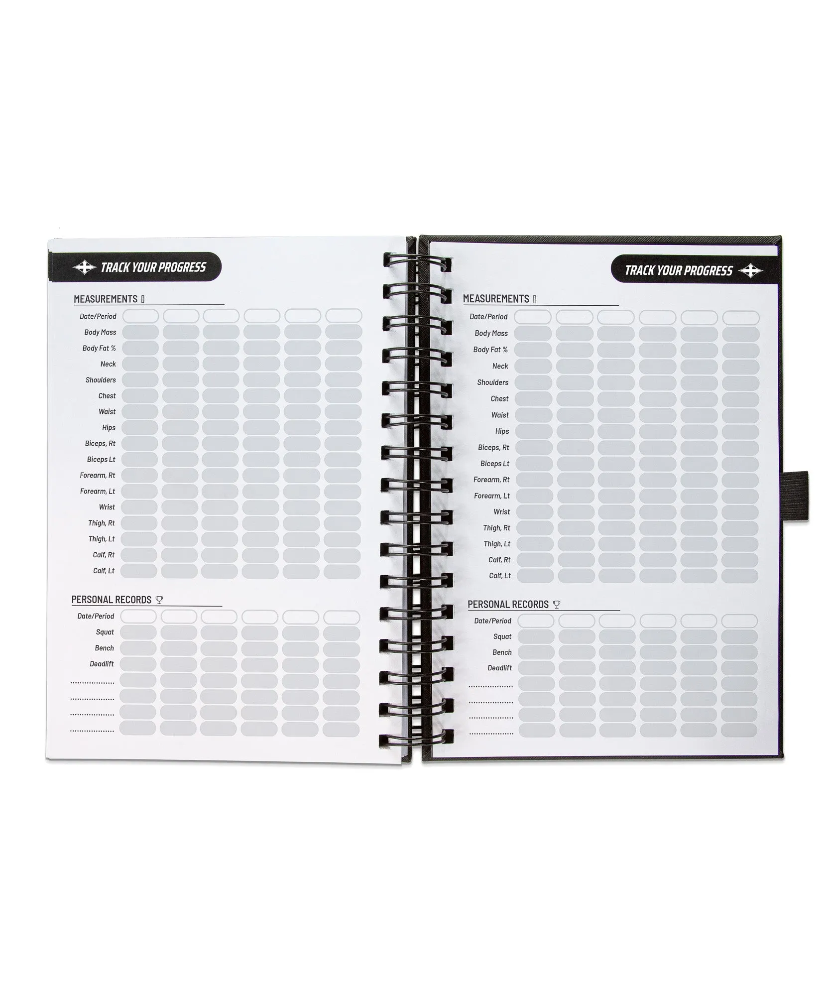 Pro Workout Journal - Suede Black