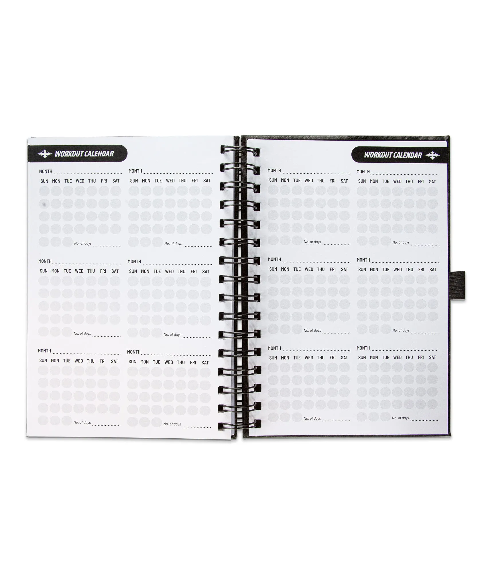 Pro Workout Journal - Suede Black