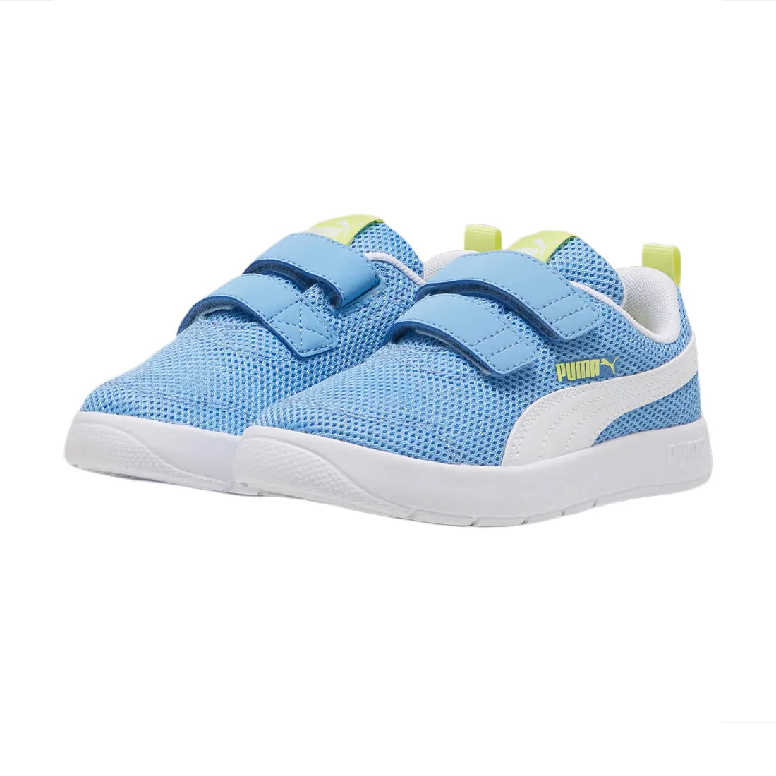 PUMA Courtflex V3 Mesh Pre-School Kids Girls Shoes