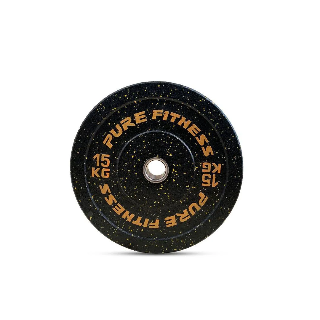 Pure Fitness Gym Crossfit Crumb Bumper Plates [WS]