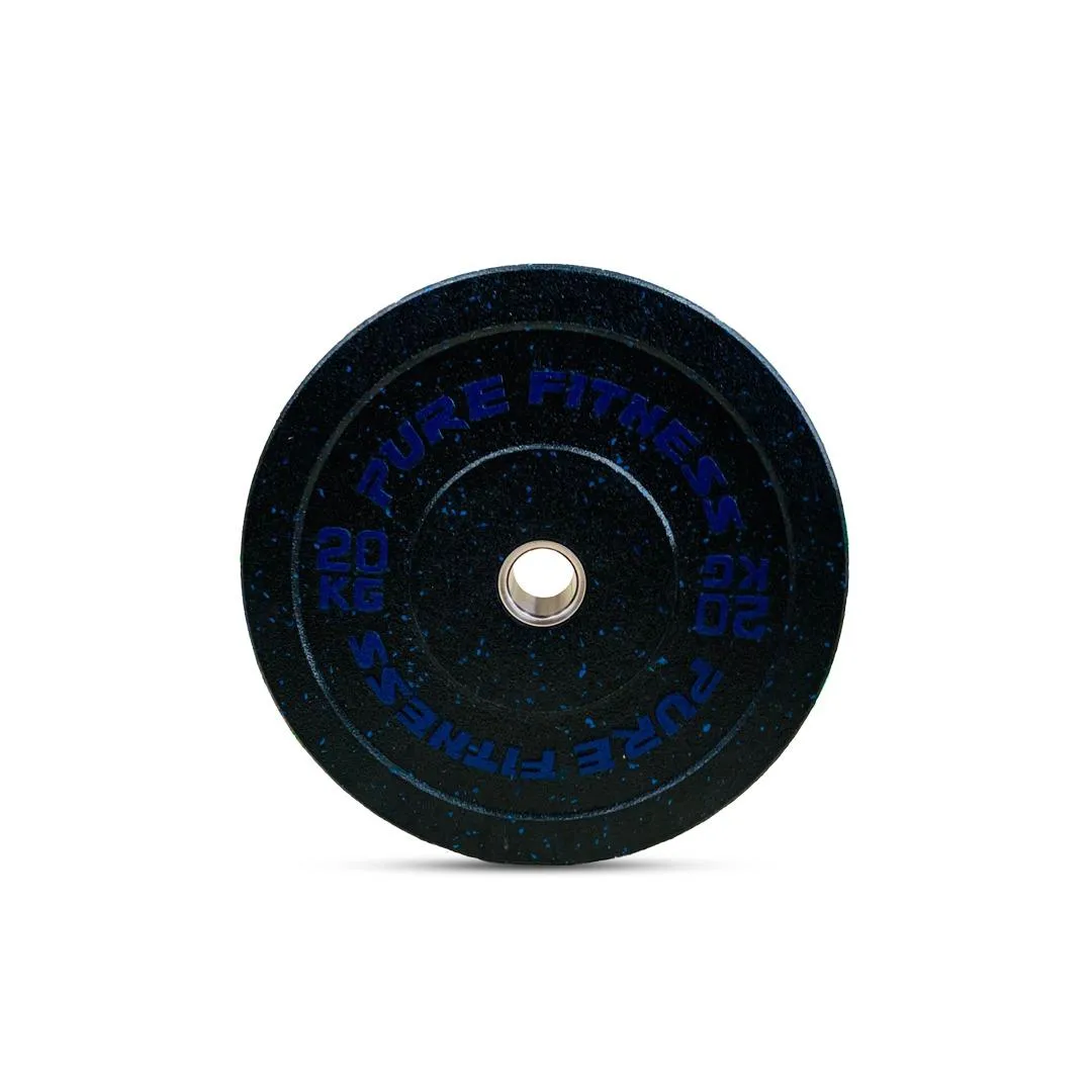 Pure Fitness Gym Crossfit Crumb Bumper Plates [WS]