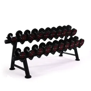 Pure Fitness TPU Set of Dumbbells [WS]