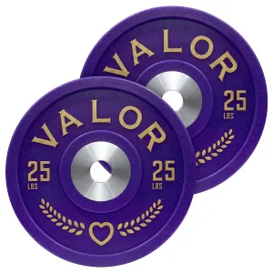 Purple Heart Urethane Bumper Plates (LB)