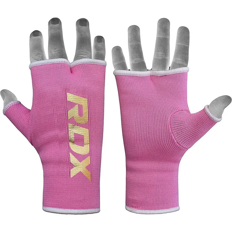 RDX IP Women Elasticated Inner Gloves Pink for Knuckle Protection OEKO-TEX® Standard 100 certified