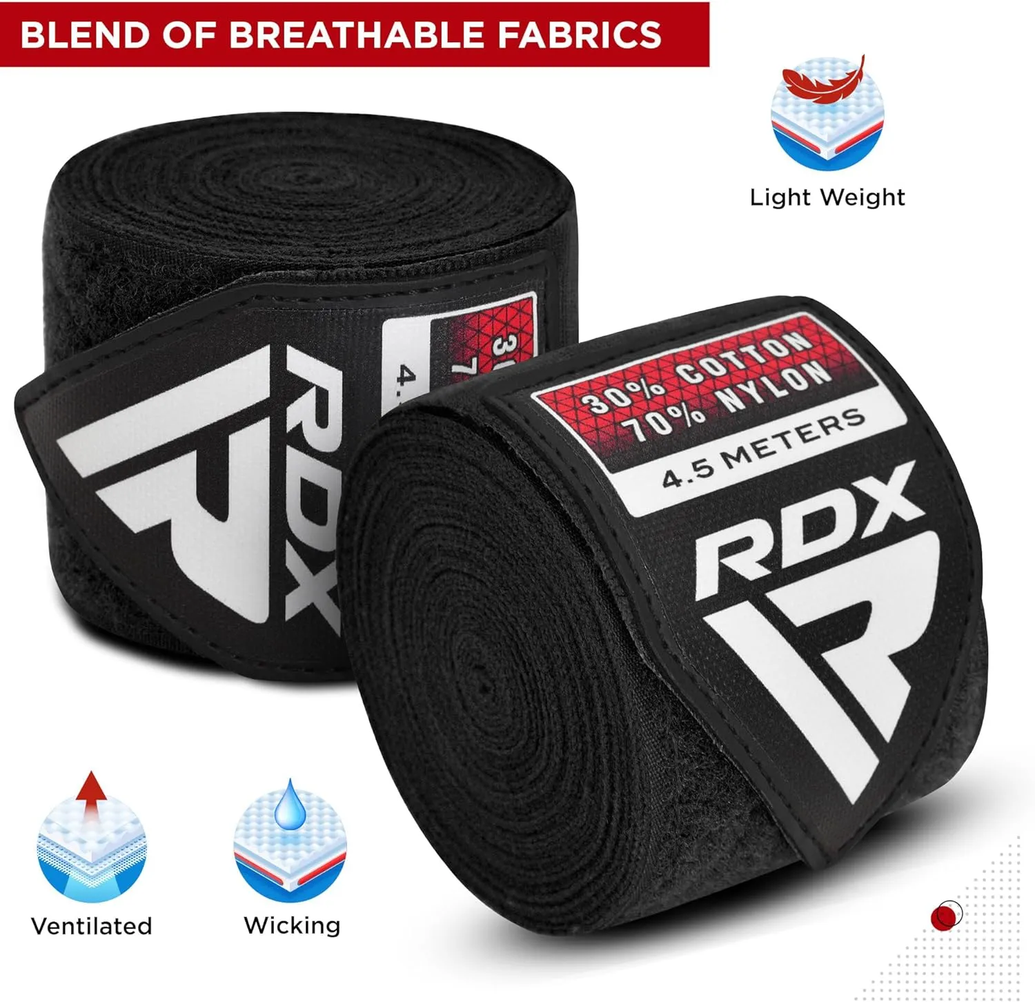 RDX Wx Professional Boxing Hand Wraps