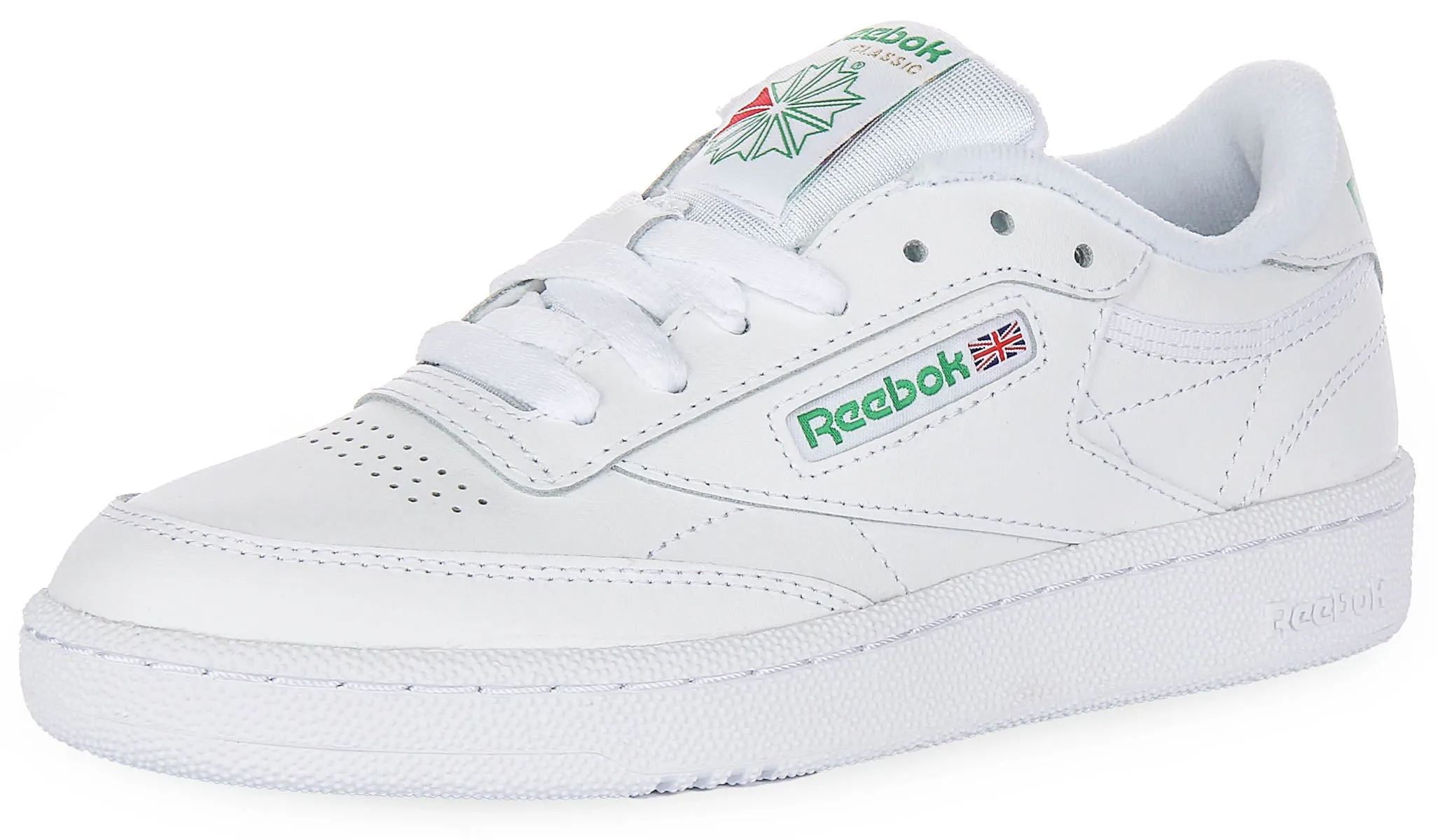 Reebok Club 85 In White Green