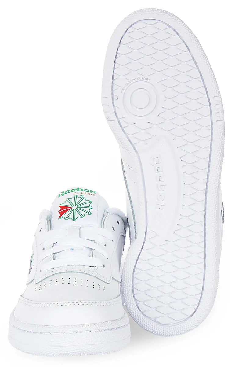 Reebok Club 85 In White Green