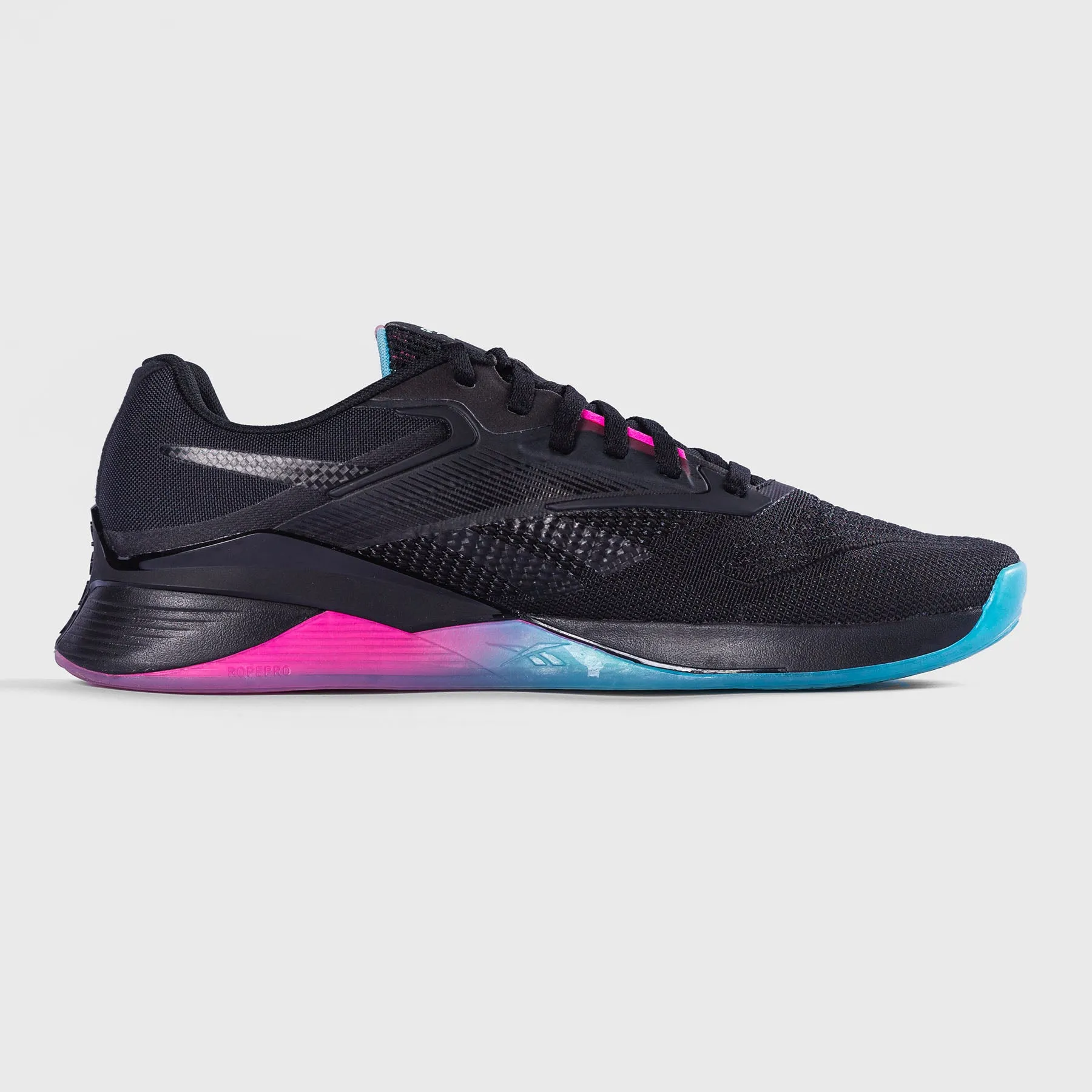 REEBOK - NANO X4 - BLACK/BOLD CYAN/LASER PINK