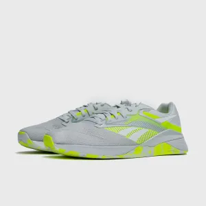 REEBOK - NANO X4 - MEN'S - MOON/DIGITAL LIME/WHITE