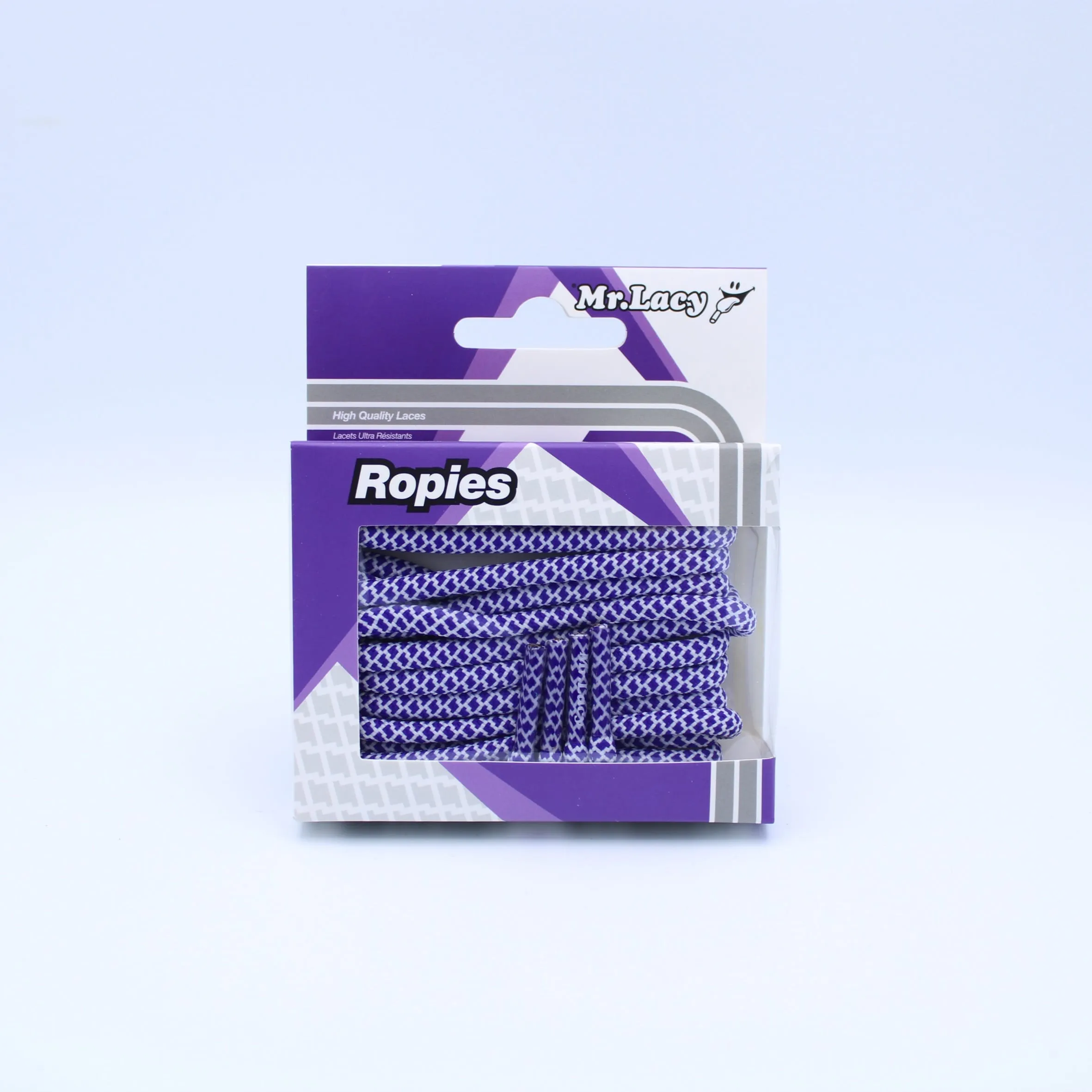 Ropies Shoelaces · Violet/White