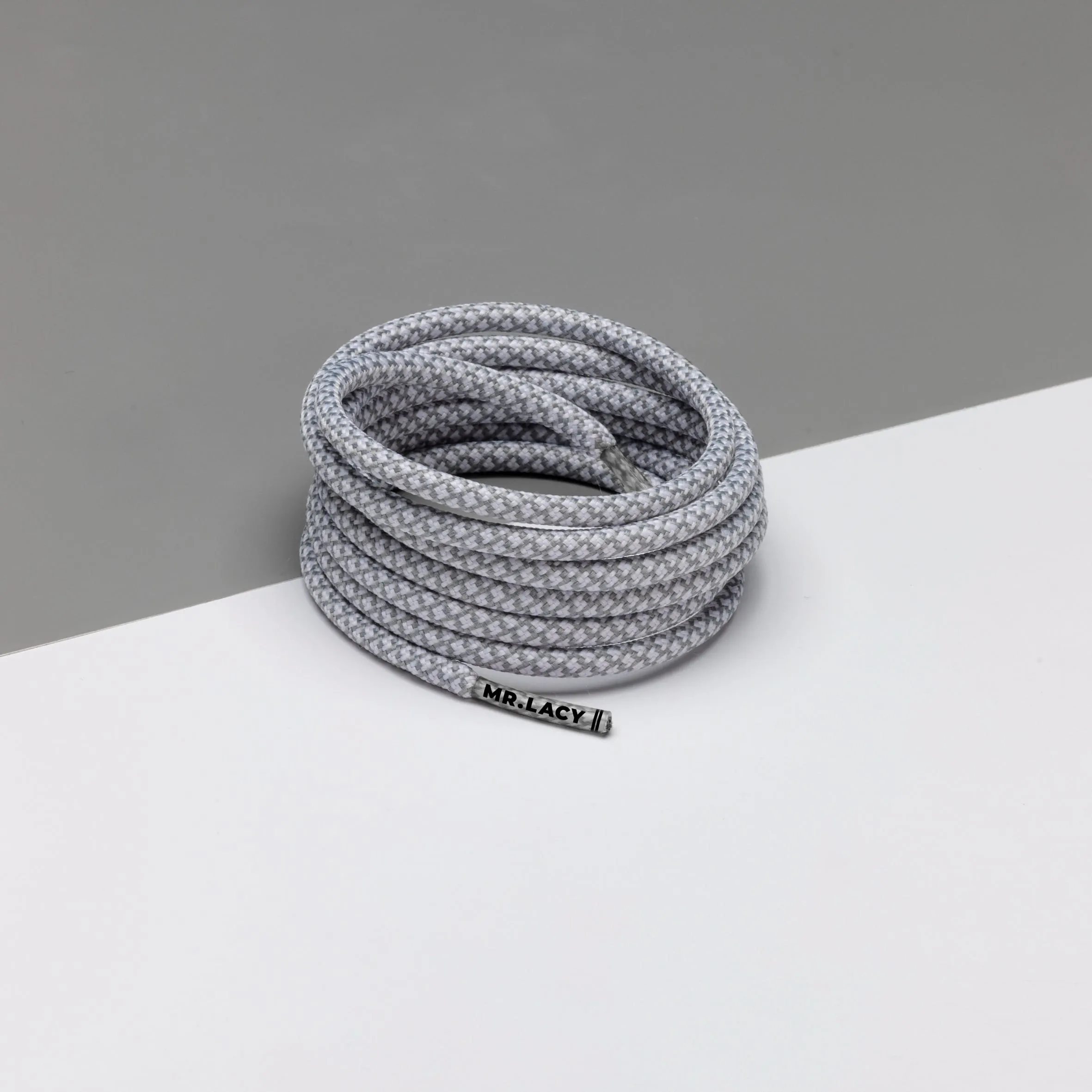 Ropies Shoelaces · White/Grey