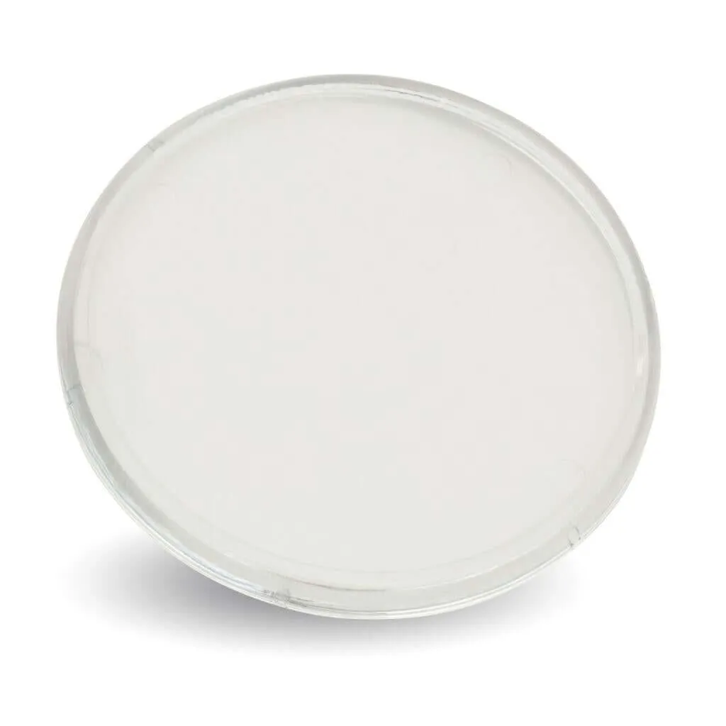 Round 80mm Blank Plastic Cross Stitch Insert Coaster - Pack of 10