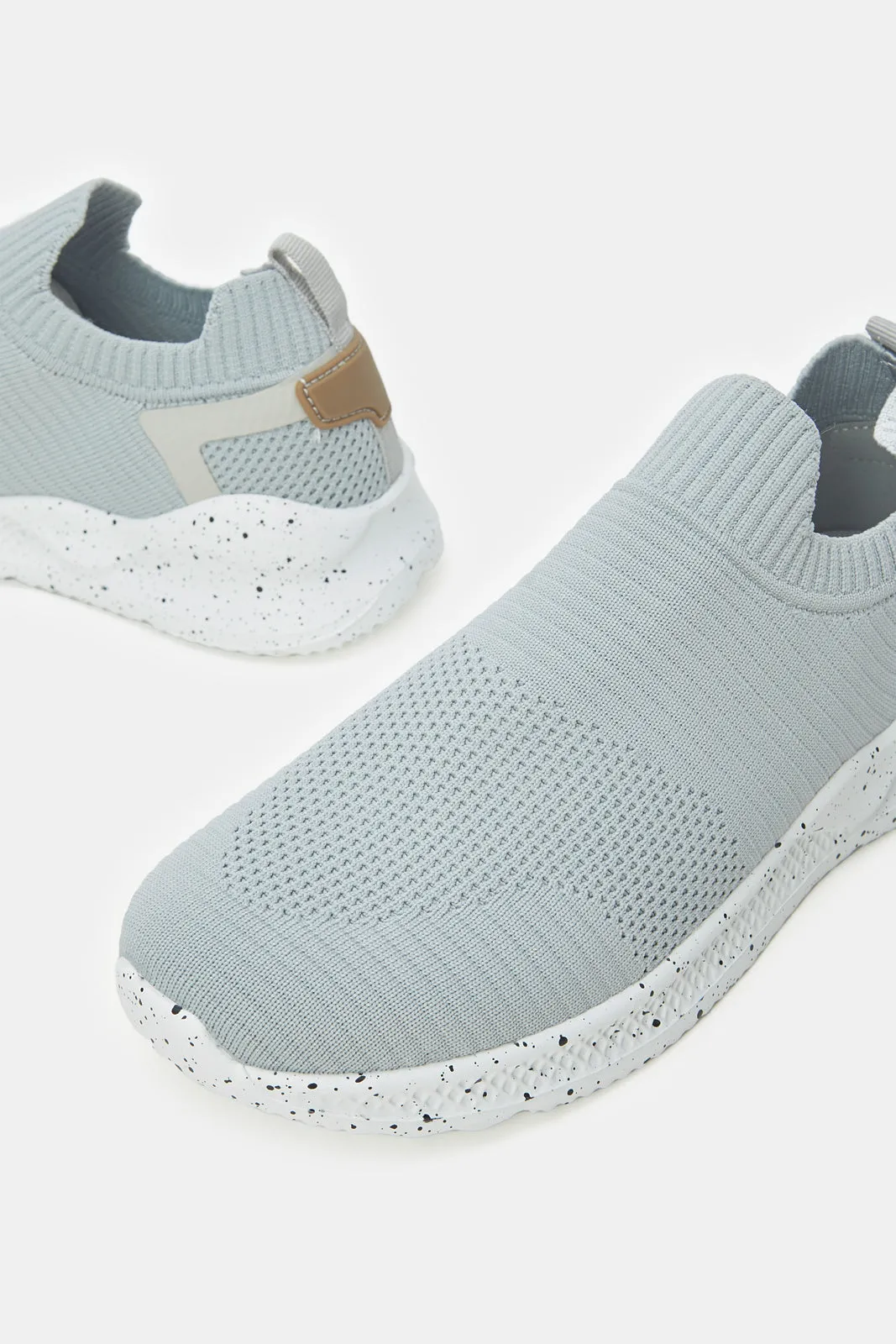 Senior Girls Grey Slip-On