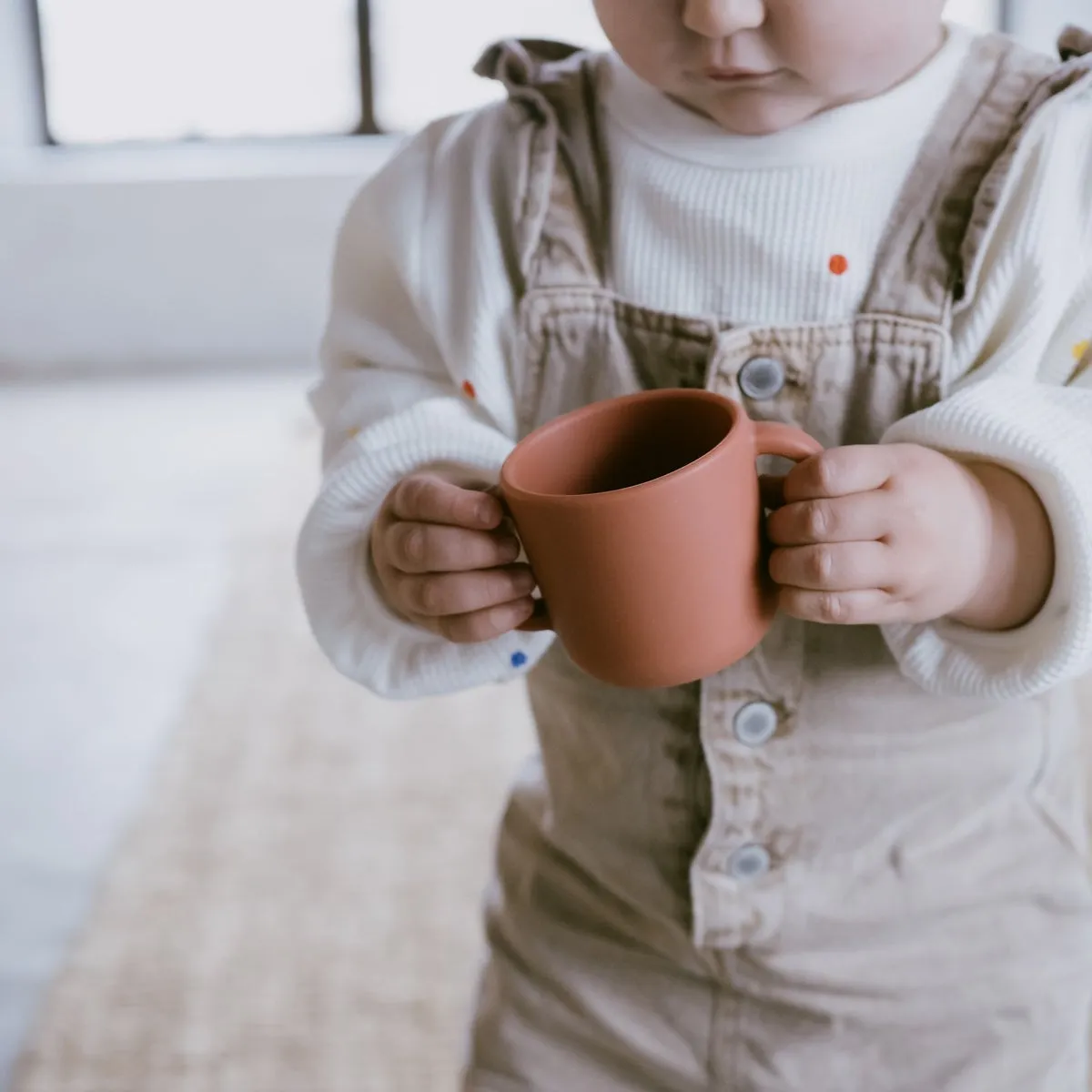 Silicone Baby or Toddler Training Cups (Set of 2)