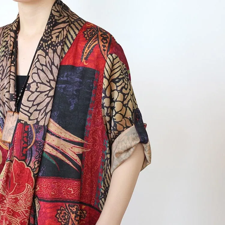 Silk Chinese Cross Tunic | Nirvana