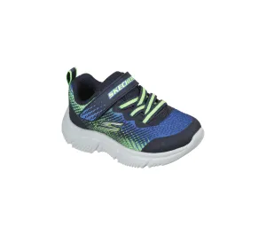 Skechers Go Run Norvo Boys Navy-Lime Trainer