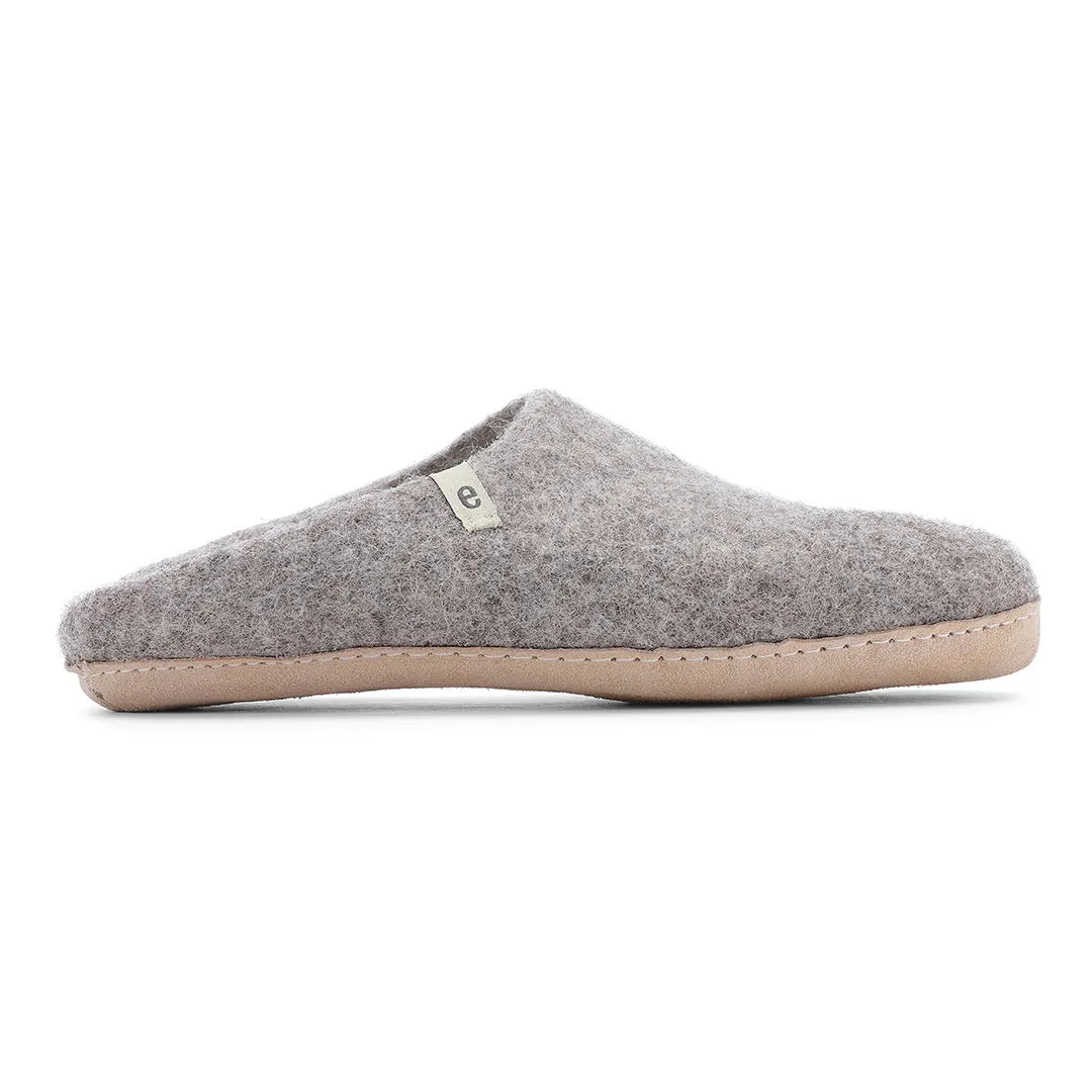 Slipper Natural Grey