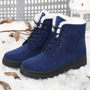 Snow boots winter ankle boots women shoes plus size shoes 2016 fashion heels winter boots fashion shoes